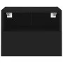 Wand-TV-Möbel 2 Stk. Ingenieurholz schwarz 40x30x30 cm von , TV-Möbel - Ref: Foro24-836843, Preis: 41,82 €, Rabatt: %