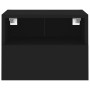 Wand-TV-Möbel 2 Stk. Ingenieurholz schwarz 40x30x30 cm von , TV-Möbel - Ref: Foro24-836843, Preis: 42,33 €, Rabatt: %