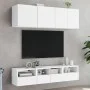 Muebles de pared TV 2 uds madera ingeniería blanco 40x30x30 cm de , Muebles TV - Ref: Foro24-836841, Precio: 43,29 €, Descuen...