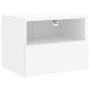 Wand-TV-Möbel 2 Stück aus weißem Ingenieurholz 40x30x30 cm von , TV-Möbel - Ref: Foro24-836841, Preis: 43,29 €, Rabatt: %