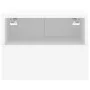 Wand-TV-Möbel 2 Stück aus weißem Ingenieurholz 40x30x30 cm von , TV-Möbel - Ref: Foro24-836841, Preis: 42,77 €, Rabatt: %