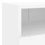 Wand-TV-Möbel 2 Stück aus weißem Ingenieurholz 40x30x30 cm von , TV-Möbel - Ref: Foro24-836841, Preis: 42,77 €, Rabatt: %