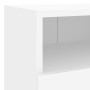 Wand-TV-Möbel 2 Stück aus weißem Ingenieurholz 40x30x30 cm von , TV-Möbel - Ref: Foro24-836841, Preis: 43,29 €, Rabatt: %