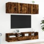 TV-Wandmöbel aus geräuchertem Eichenholz, 40x30x30 cm von , TV-Möbel - Ref: Foro24-836848, Preis: 27,70 €, Rabatt: %