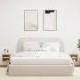 Wall-mounted TV furniture with LED lights, 2 units Sonoma oak 30x28.5x30 cm by , TV Furniture - Ref: Foro24-836978, Price: 38...