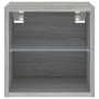 Wandfernseher Möbel LED-Leuchten 2 Stk. Sonoma grau 30x28,5x30 cm von , TV-Möbel - Ref: Foro24-836984, Preis: 40,17 €, Rabatt: %
