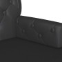 Banco Chesterfield Negro 119.5 x 64.5 x 75 cm Cuero sintético en Bancos | Comprar online en Foro24