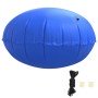 Almohada para piscina sobre el suelo Azul Ø 300 cm PVC en Accesorios para cubiertas de piscina | Comprar online en Foro24