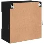 Mueble de TV de pared con luces LED negro 58,5x30x60,5 cm de , Muebles TV - Ref: Foro24-837093, Precio: 56,68 €, Descuento: %
