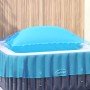 Almohada de piscina Azul 400 x 200 x 140 cm PVC en Accesorios para cubiertas de piscina | Comprar online en Foro24