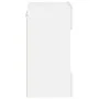 Muebles de TV de pared con luces LED 2 uds blanco 40x30x60,5 cm de , Muebles TV - Ref: Foro24-837079, Precio: 107,25 €, Descu...