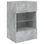 Wandfernseher Möbel LED-Leuchten 2 Stück Beton grau 40x30x60,5 cm von , TV-Möbel - Ref: Foro24-837085, Preis: 90,16 €, Rabatt: %