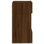 Wall-mounted TV furniture with LED lights, 2 units, brown oak, 40x30x60.5 cm. by , TV Furniture - Ref: Foro24-837091, Price: ...