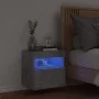 Mueble de TV de pared con luces LED gris hormigón 40x30x40 cm de , Muebles TV - Ref: Foro24-837175, Precio: 34,40 €, Descuent...