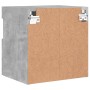 Wand-TV-Möbel mit betongrauen LED-Leuchten 40x30x40 cm von , TV-Möbel - Ref: Foro24-837175, Preis: 34,84 €, Rabatt: %