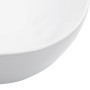 Waschbecken 45,5x32x13 cm aus weißer Keramik von vidaXL, Sinkt - Ref: Foro24-143915, Preis: 76,40 €, Rabatt: %