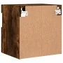 Wand-TV-Möbel mit LED-Leuchten, geräucherte Eiche 40x30x40 cm von , TV-Möbel - Ref: Foro24-837177, Preis: 34,69 €, Rabatt: %