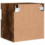 Wand-TV-Möbel mit LED-Leuchten, geräucherte Eiche 40x30x40 cm von , TV-Möbel - Ref: Foro24-837177, Preis: 35,14 €, Rabatt: %