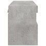 Wand-TV-Möbel mit betongrauen LED-Leuchten 60x30x40 cm von , TV-Möbel - Ref: Foro24-837189, Preis: 45,54 €, Rabatt: %