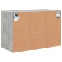 Wand-TV-Möbel mit betongrauen LED-Leuchten 60x30x40 cm von , TV-Möbel - Ref: Foro24-837189, Preis: 45,54 €, Rabatt: %