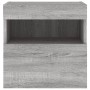 Wandfernseher Möbel LED-Leuchten 2 Stück Sonoma grau 40x30x40 cm von , TV-Möbel - Ref: Foro24-837180, Preis: 61,38 €, Rabatt: %