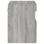 Wall-mounted TV furniture with LED lights 2 units Sonoma gray 40x30x40 cm by , TV Furniture - Ref: Foro24-837180, Price: 60,6...