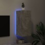 Wand-TV-Möbel mit betongrauen LED-Leuchten 30,5x35x70 cm von , TV-Möbel - Ref: Foro24-837238, Preis: 46,69 €, Rabatt: %