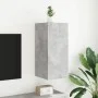 Mueble de TV de pared con luces LED gris hormigón 30,5x35x70 cm de , Muebles TV - Ref: Foro24-837238, Precio: 46,11 €, Descue...