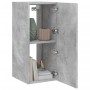 Mueble de TV de pared con luces LED gris hormigón 30,5x35x70 cm de , Muebles TV - Ref: Foro24-837238, Precio: 46,62 €