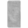 Mueble de TV de pared con luces LED gris hormigón 30,5x35x70 cm de , Muebles TV - Ref: Foro24-837238, Precio: 46,62 €