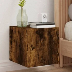 Wandfernseher Möbel LED-Leuchten 2 Stück Räuchereiche 30,5x35x30 cm von , TV-Möbel - Ref: Foro24-837227, Preis: 58,66 €, Raba...