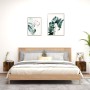 Muebles TV de pared luces LED 2 uds roble ahumado 30,5x35x30 cm de , Muebles TV - Ref: Foro24-837227, Precio: 61,20 €, Descue...