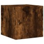 Wandfernseher Möbel LED-Leuchten 2 Stück Räuchereiche 30,5x35x30 cm von , TV-Möbel - Ref: Foro24-837227, Preis: 59,44 €, Raba...