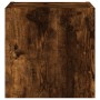 Muebles TV de pared luces LED 2 uds roble ahumado 30,5x35x30 cm de , Muebles TV - Ref: Foro24-837227, Precio: 61,20 €, Descue...