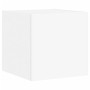 Muebles de TV de pared con luces LED 2 uds blanco 30,5x35x30 cm de , Muebles TV - Ref: Foro24-837219, Precio: 56,86 €, Descue...
