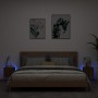 Muebles TV de pared luces LED 2 uds roble marrón 30,5x35x30 cm de , Muebles TV - Ref: Foro24-837231, Precio: 56,05 €, Descuen...