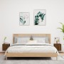 Muebles TV de pared luces LED 2 uds roble marrón 30,5x35x30 cm de , Muebles TV - Ref: Foro24-837231, Precio: 56,05 €, Descuen...