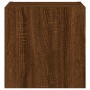 Muebles TV de pared luces LED 2 uds roble marrón 30,5x35x30 cm de , Muebles TV - Ref: Foro24-837231, Precio: 56,05 €, Descuen...