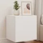 Wand-TV-Möbel mit weißen LED-Leuchten 40,5x35x40 cm von , TV-Möbel - Ref: Foro24-837246, Preis: 37,09 €, Rabatt: %