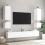 Wand-TV-Möbel mit weißen LED-Leuchten 40,5x35x40 cm von , TV-Möbel - Ref: Foro24-837246, Preis: 37,09 €, Rabatt: %