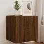 Wandfernseher Möbel LED-Leuchten 2 Stück braune Eiche 40,5x35x40 cm von , TV-Möbel - Ref: Foro24-837259, Preis: 69,90 €, Raba...