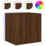 Wandfernseher Möbel LED-Leuchten 2 Stück braune Eiche 40,5x35x40 cm von , TV-Möbel - Ref: Foro24-837259, Preis: 69,90 €, Raba...