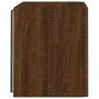 Muebles TV de pared luces LED 2 uds marrón roble 40,5x35x40 cm de , Muebles TV - Ref: Foro24-837259, Precio: 69,90 €, Descuen...