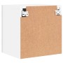 Wand-TV-Möbel 2 Stk. Ingenieurholz weiß 40,5x30x40cm von , TV-Möbel - Ref: Foro24-836897, Preis: 48,97 €, Rabatt: %