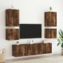 Wand-TV-Möbel Technische Räuchereiche 40,5x30x40cm von , TV-Möbel - Ref: Foro24-836904, Preis: 35,10 €, Rabatt: %