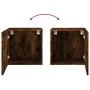 Wand-TV-Möbel Technische Räuchereiche 40,5x30x40cm von , TV-Möbel - Ref: Foro24-836904, Preis: 35,10 €, Rabatt: %