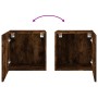 Wand-TV-Möbel Technische Räuchereiche 40,5x30x40cm von , TV-Möbel - Ref: Foro24-836904, Preis: 35,66 €, Rabatt: %