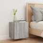 Wall-mounted TV stand in gray Sonoma engineered wood, 40.5x30x40 cm. by , TV Furniture - Ref: Foro24-836906, Price: 34,79 €, ...