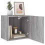 Sonoma Wand-TV-Möbel aus grauem Holzwerkstoff 40,5 x 30 x 40 cm von , TV-Möbel - Ref: Foro24-836906, Preis: 35,32 €, Rabatt: %