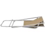 Tumbonas reclinables 2 unidades acero gris topo de vidaXL, Tumbonas - Ref: Foro24-44298, Precio: 145,42 €, Descuento: %
